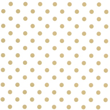 Gift wrapping paper golden dots on strong white paper.
 