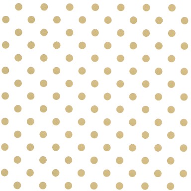 Gift wrapping paper golden dots on strong white paper.
 