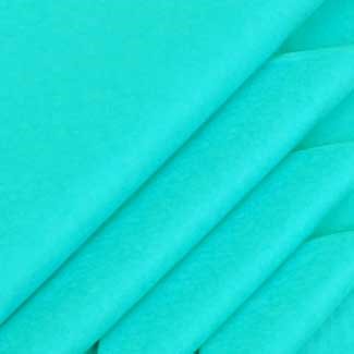 Turquoise luxuruy mf tissue paper, quality 17 grams colourfast chlorine and acid free.
 