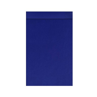 Gift bags with 2 cm flap, outside and inside solid royal blue on strong narrow ribbed matte paper.
 