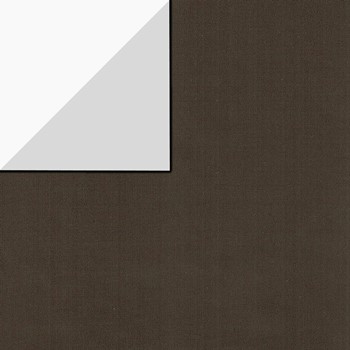 Gift wrapping paper on the front solid taupe, back solid silver on glossy, strong paper.
 