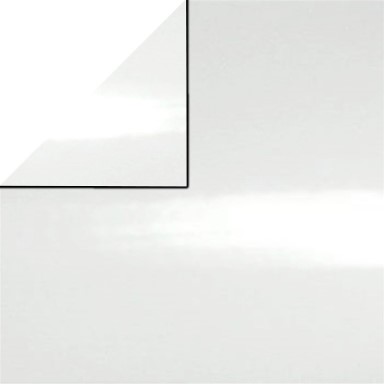 Gift wrapping paper glossy white, strong paper.
 