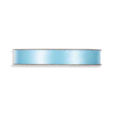 Satin ribbon light blue
 