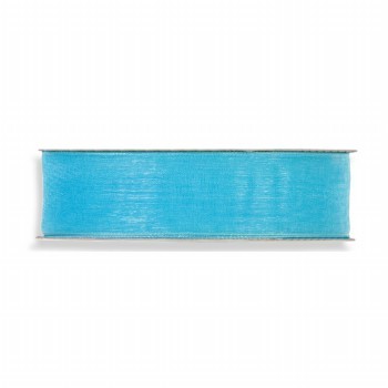 Organza ribbon turquoise
 