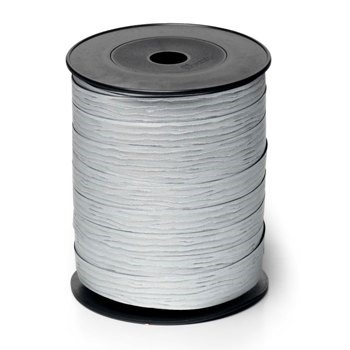 Paperlook curling ribbon silver
 