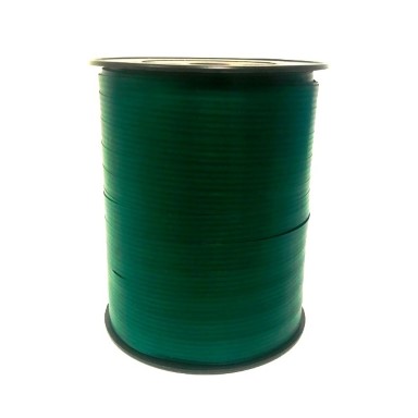 Curling ribbon kraft look dark green
 