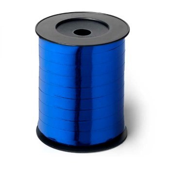 Curling ribbon metallic cobalt blue
 