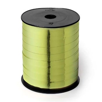 Curling ribbon metallic lime
 