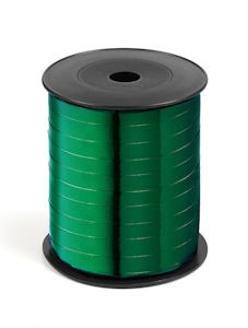 Curling ribbon metallic dark green
 