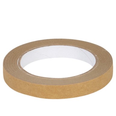 Natural paper eco tape, 15 mm wide.
 