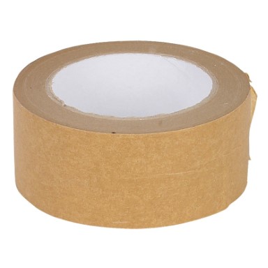 Natural paper eco tape, 48 mm wide.
 