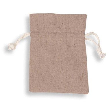 Luxurious and sturdy cotton gift bags in skin color.
 